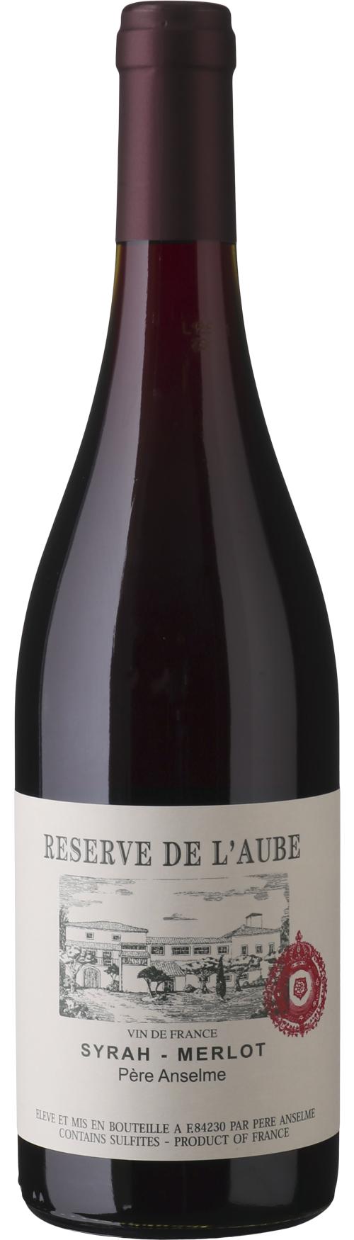 Brotte Reserve de l'Aube Syrah/Merlot wine bottle