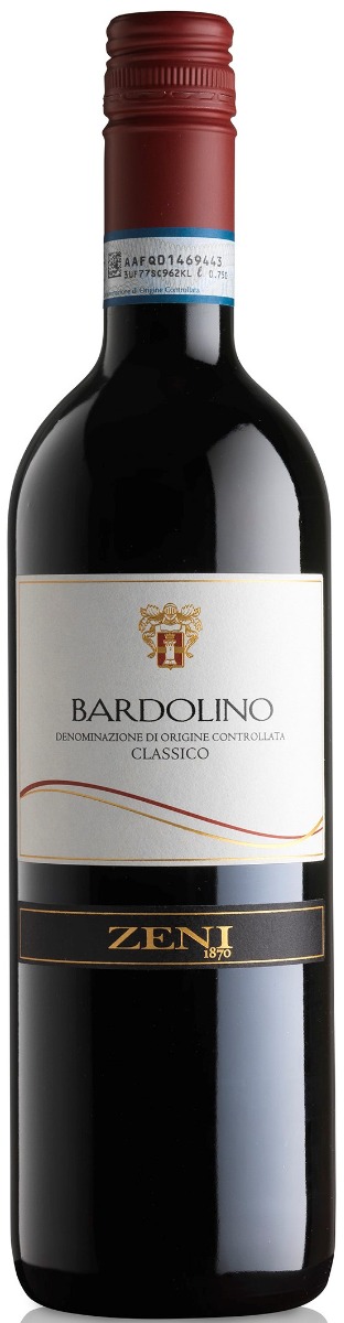 Zeni Bardolino Classico 2023 wine bottle