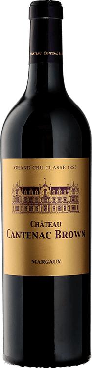 Château Cantenac Brown Margaux AOC 3. Grand Cru Classe wine bottle