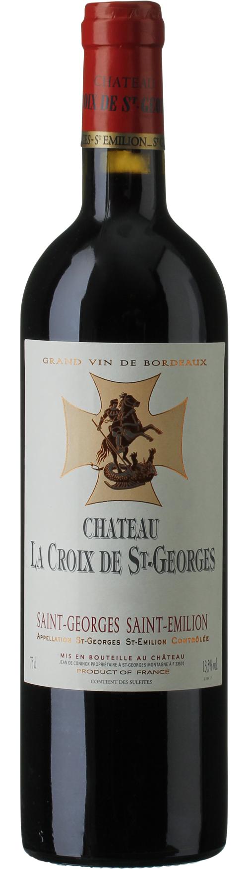 Château la Croix de St-Georges wine bottle