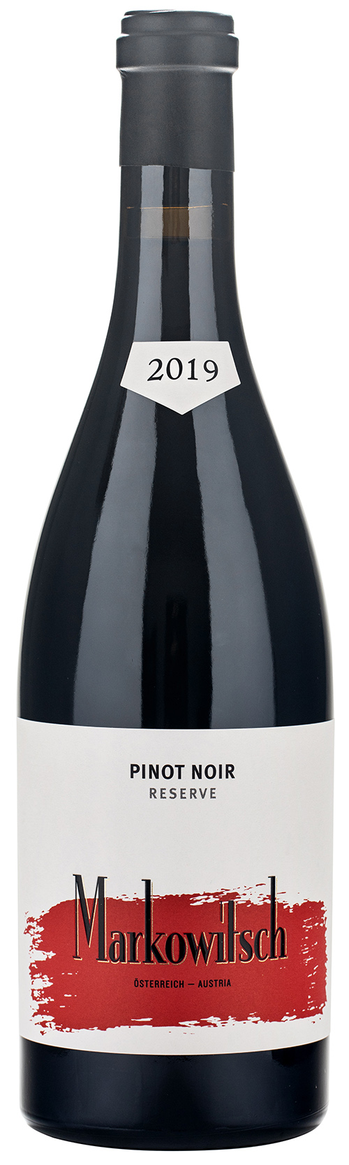 Markowitsch Pinot Noir Reserve 2019 wine bottle